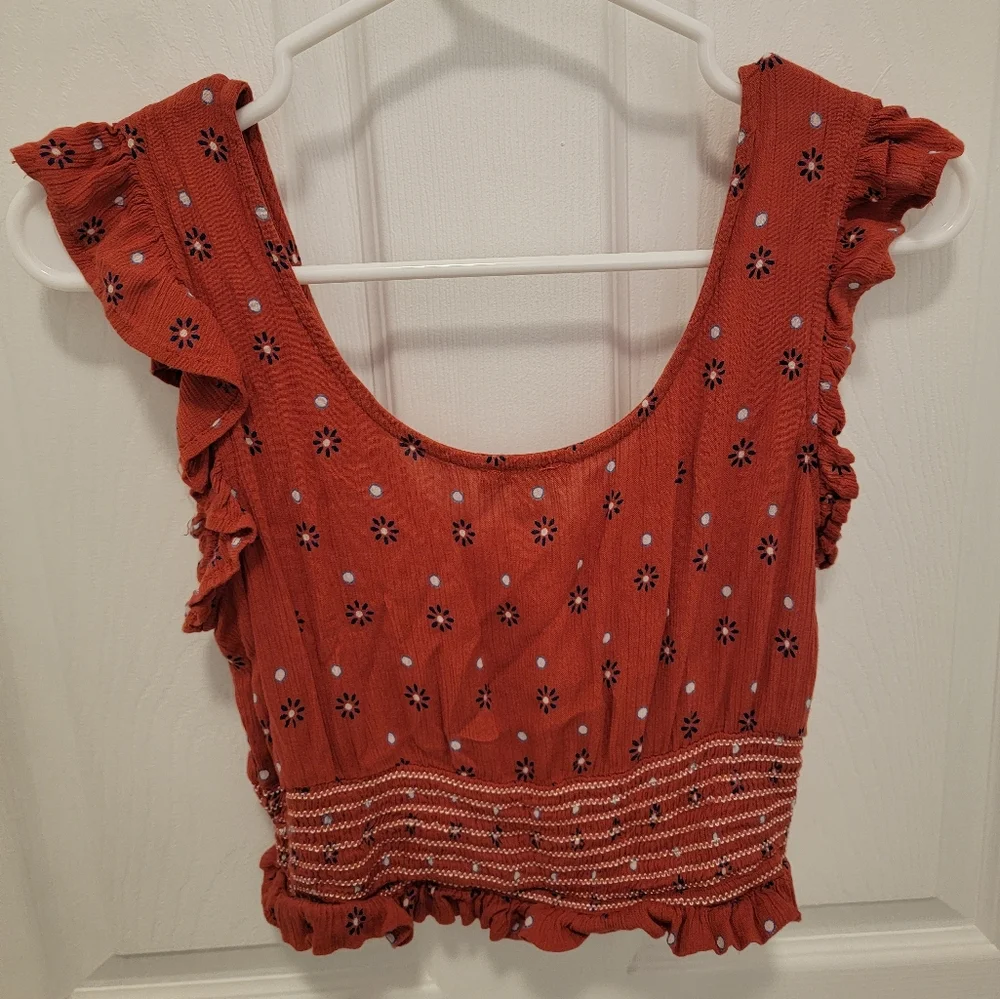 Patrons of peace crop top - Picture 2 of 3
